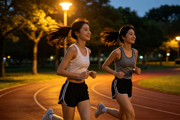 夜跑,夏季运动