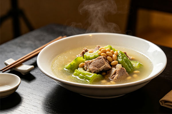 八月养生,苦瓜黄豆排骨汤,清热解暑,健脾益气,润燥生津,夏秋交替养生 八月养生,苦瓜黄豆排骨汤,清热解暑,健脾益气,润燥生津,夏秋交替养生